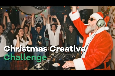 圣诞节创意内容挑战赛